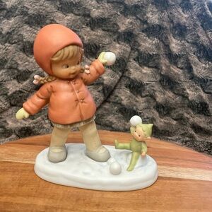 Vintage 1993 Enesco Corp. ‘Something Good is Coming Your Way’ Figurine